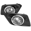 Spec-D Tuning Nissan Rogue Fog Lights With Clear Lens 14-Up LF-RGE14COEM-HZ